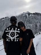 Double logo Black - Men